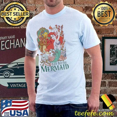 Retro The Little Mermaid Princess Ariel Disney shirt