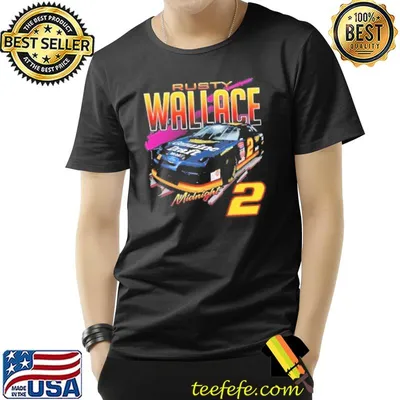 Rusty wallace midnight nascar shirt
