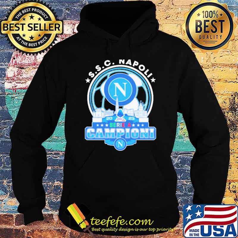 S.S.C Napoli 2023 Serie A Campioni sport shirt