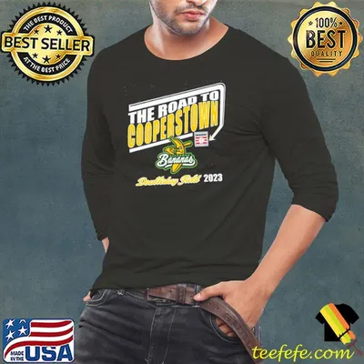 Savannah Bananas 2023 Road to Cooperstown Navy Heather shirt