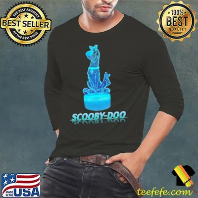 Scooby-doo dog ice statue shirt