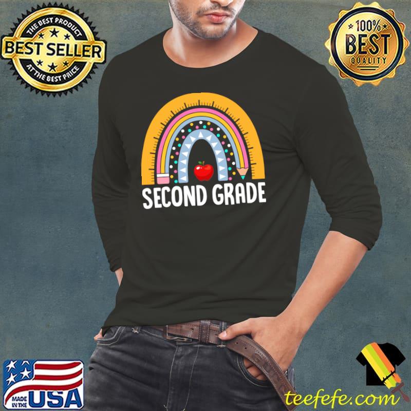 Second Grade Rainbow Teacher Team 2nd Grade Squad T-Shirt Second Grade Rainbow Teacher Team 2nd Grade Squad T-Shirt