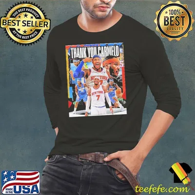 Thank You Carmelo Basketball Shirt
