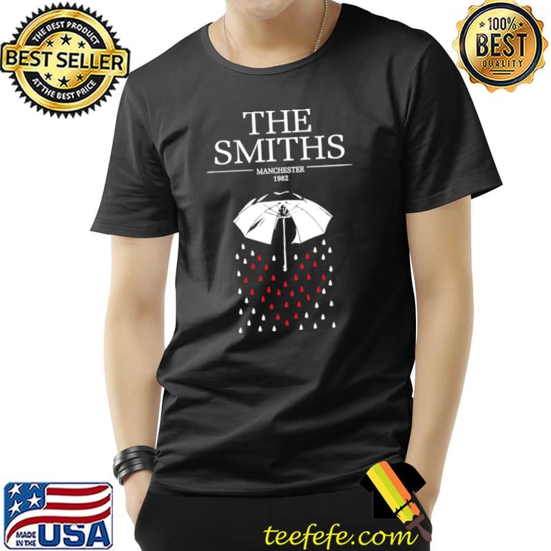The Smiths Manchester 1982 Umbrella T-Shirt