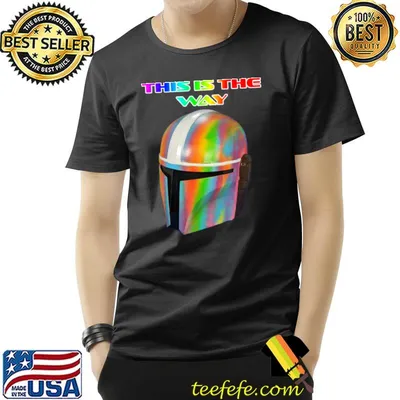 This Is The Way Mandalorian Lgbt Star Wars T-Shirt