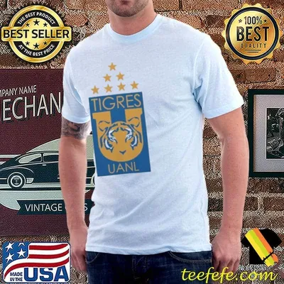 Tiger UANL monterrey football logo stars shirt