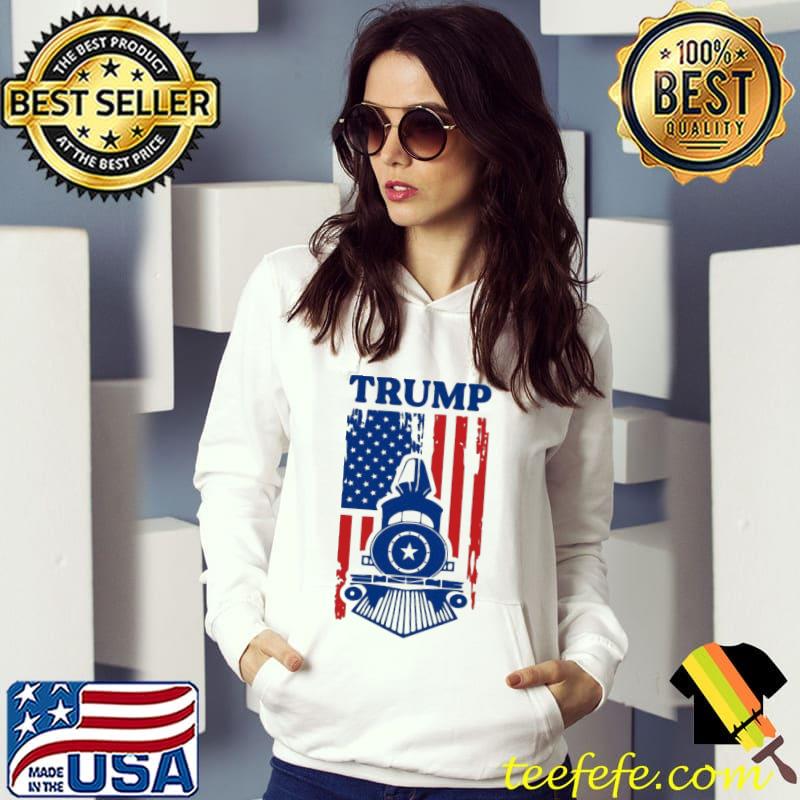 Trmp Train Maga American Flag s Hoodie Trmp Train Maga American Flag s Hoodie