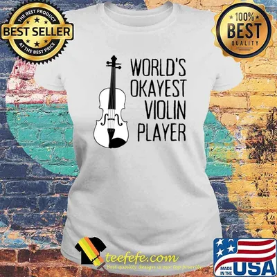 Violin Player World's Okayest Violin Player T-Shirt