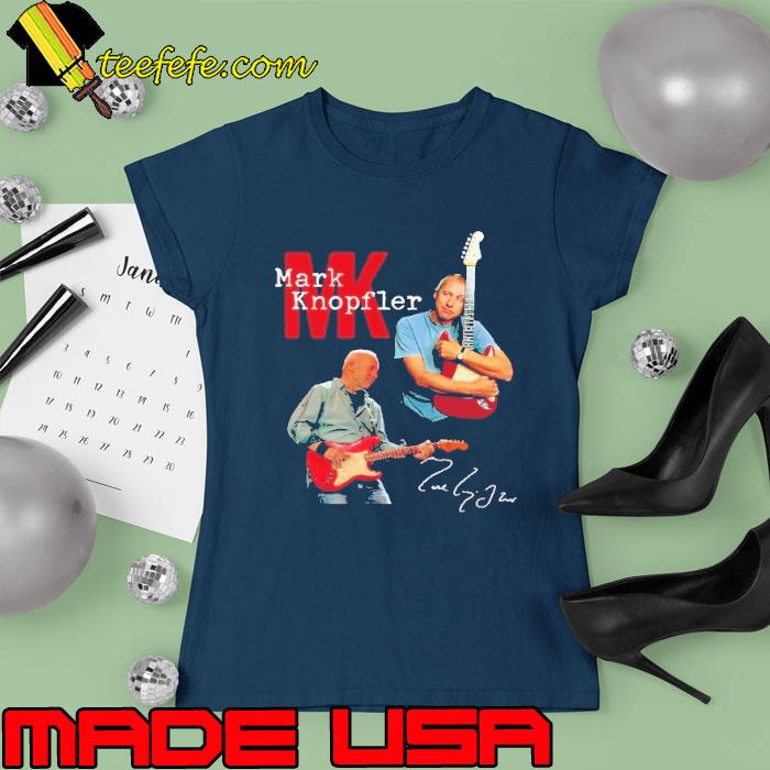 Awesome mark knopfler signature s Ladies tee Awesome mark knopfler signature s Ladies tee