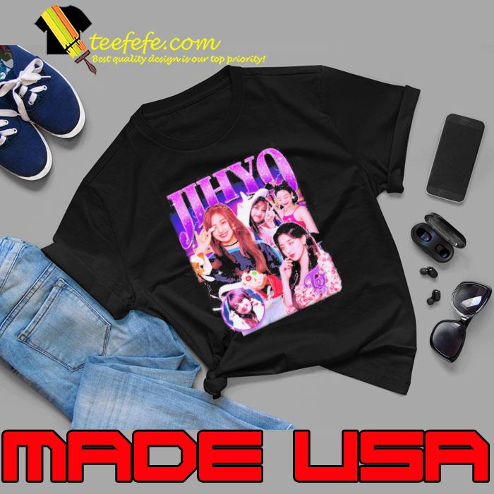 Twice Jihyo Retro Bootleg Kpop Merch Best T-shirt