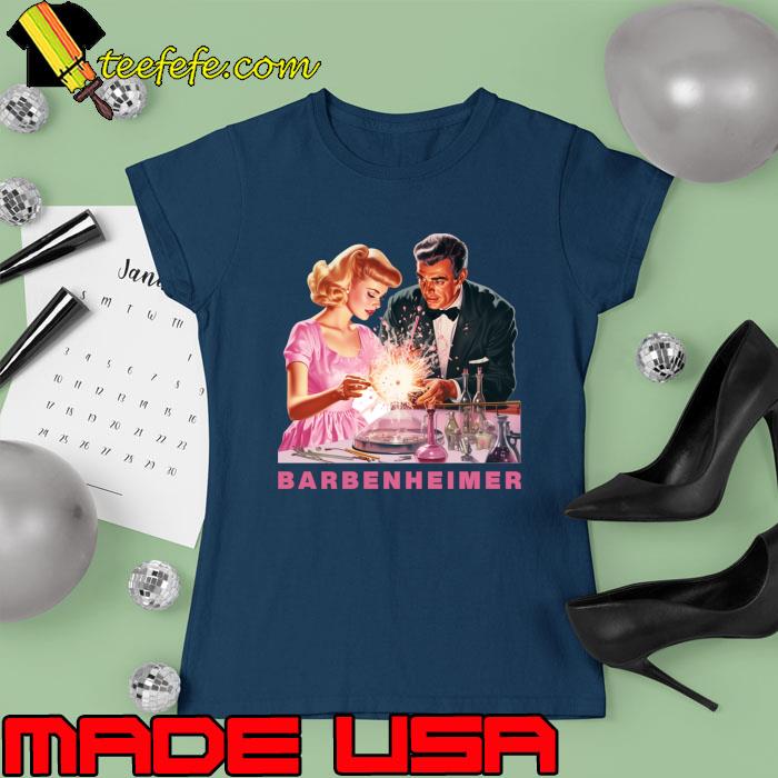 Barbie x Oppenheimer 2023 Barbenheimer T-Shirt Ladies tee Barbie x Oppenheimer 2023 Barbenheimer T-Shirt Ladies tee