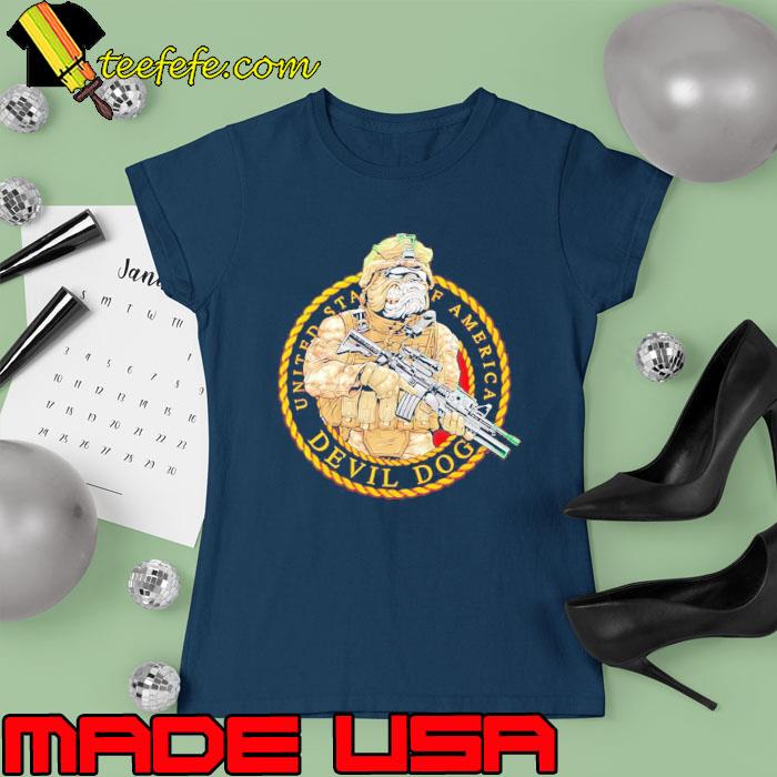 Best devil Dog United State of American s Ladies tee Best devil Dog United State of American s Ladies tee