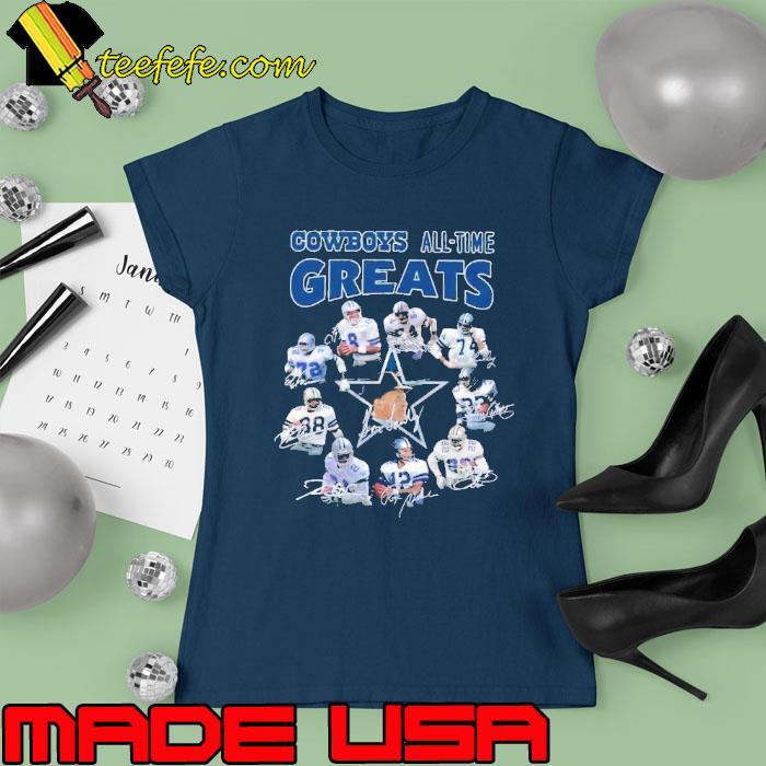 Cowboys all time greats signature s Ladies tee Cowboys all time greats signature s Ladies tee