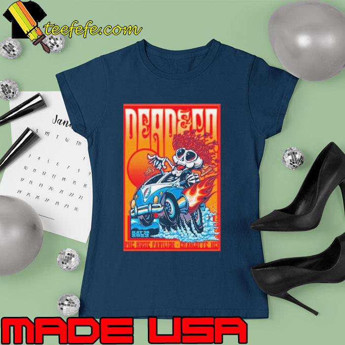 Dead And Company Charlotte, NC May 30 2023 Poster s Ladies tee Dead And Company Charlotte, NC May 30 2023 Poster s Ladies tee