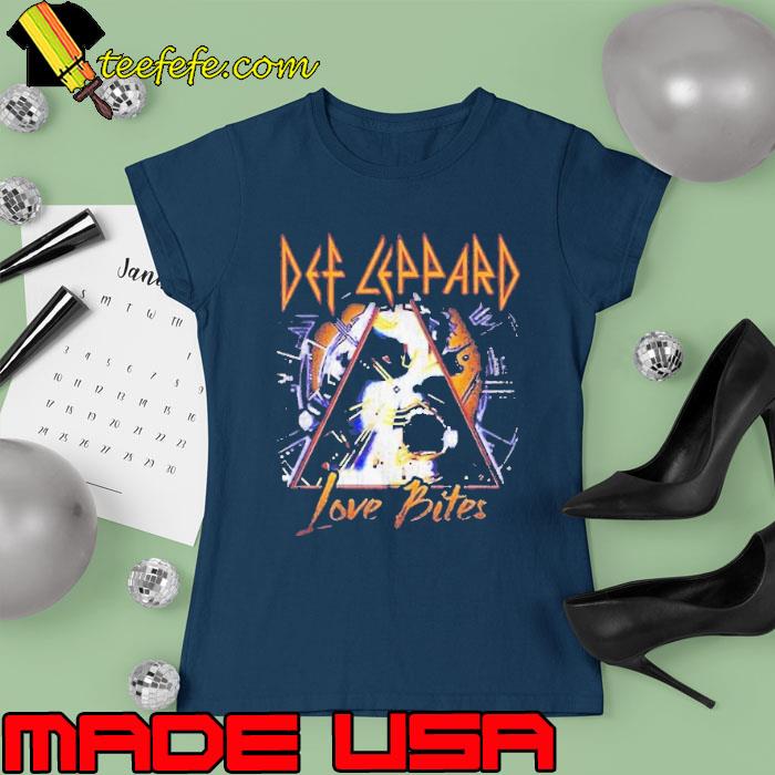 Def leppard love bites s Ladies tee Def leppard love bites s Ladies tee