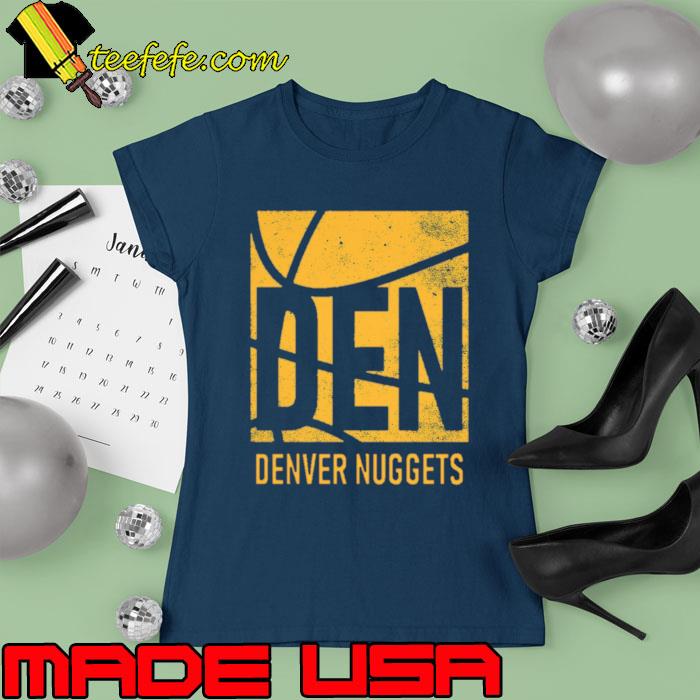 Denver Nuggets 1967 Basketball T-Shirt Ladies tee Denver Nuggets 1967 Basketball T-Shirt Ladies tee