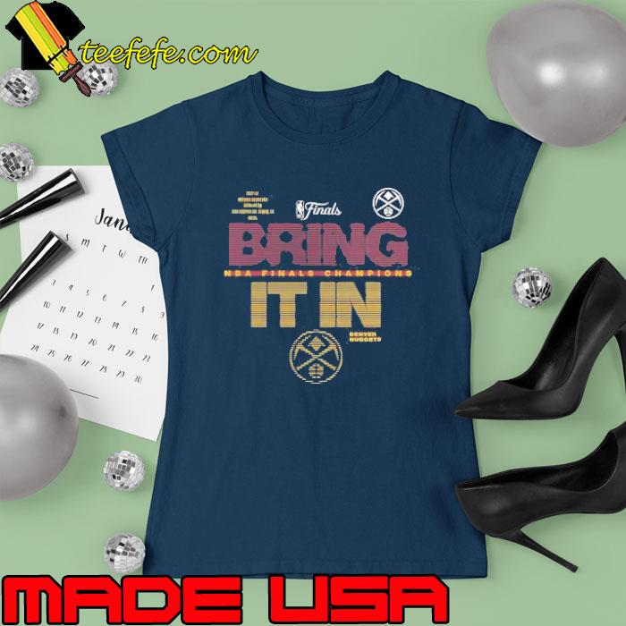 Denver Nuggets 2023 NBA Finals Champions Hometown Originals Technical T-Shirt Ladies tee Denver Nuggets 2023 NBA Finals Champions Hometown Originals Technical T-Shirt Ladies tee
