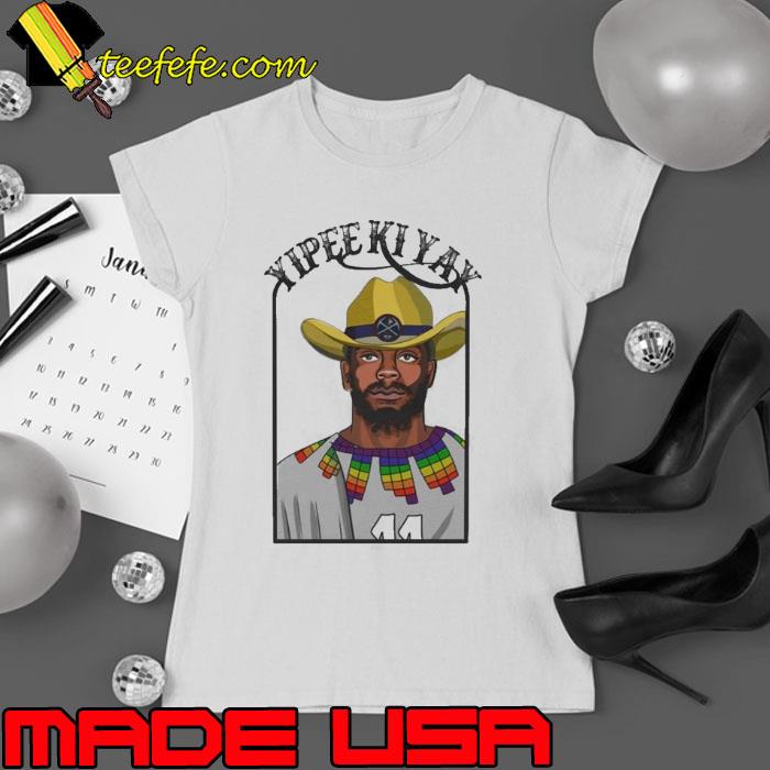 Denver Nuggets Bruce Brown Yipee Kiyay NBA Finals 2023 s Ladies tee Denver Nuggets Bruce Brown Yipee Kiyay NBA Finals 2023 s Ladies tee