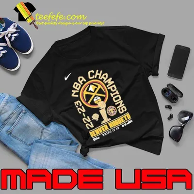 Denver Nuggets Nike 2023 NBA Finals Champions Locker Room Shirt