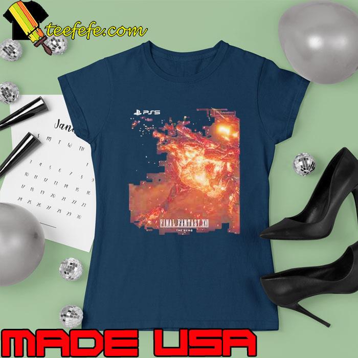 Final Fantasy XVI The Demo Shirt Ladies tee Final Fantasy XVI The Demo Shirt Ladies tee