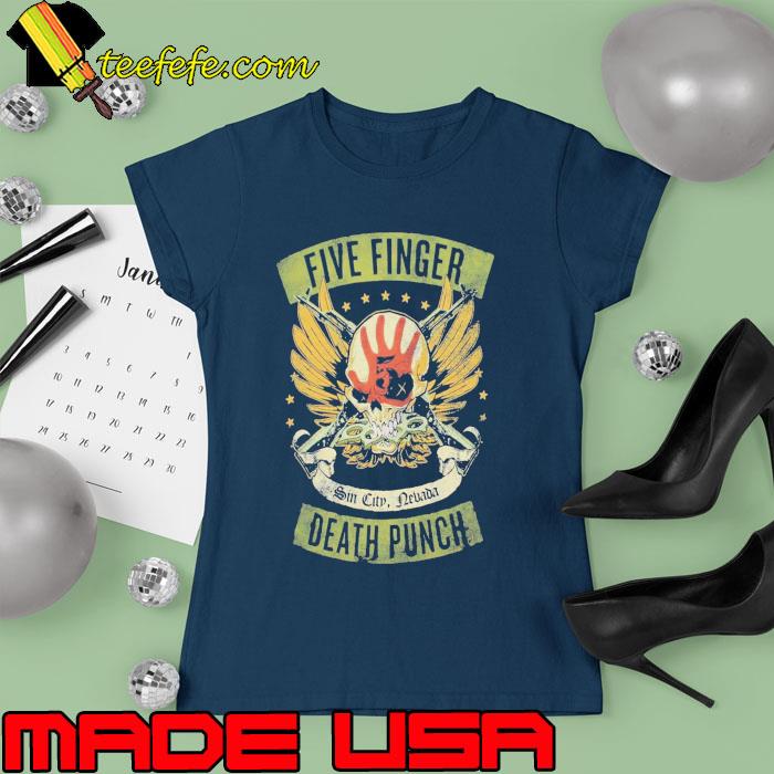 Five Finger Death Punch Locked & Loaded s Ladies tee Five Finger Death Punch Locked & Loaded s Ladies tee
