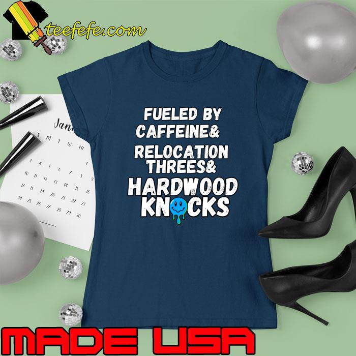 Fueled By Caffeine And Relocation Stephen Curry's Three-Point Special T-Shirt Ladies tee Fueled By Caffeine And Relocation Stephen Curry's Three-Point Special T-Shirt Ladies tee