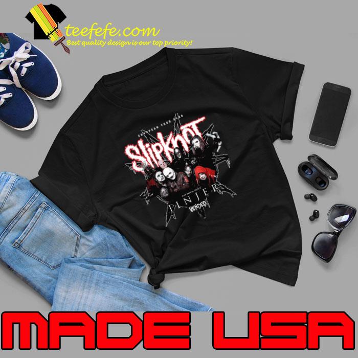 Funny european Tour 2022 Slipknot Jinjer Vended T-Shirt