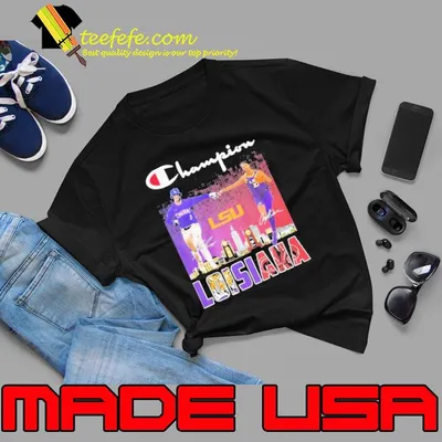 Funny loisiana LSU Tigers Champion Baseball And Basketball signature shirt