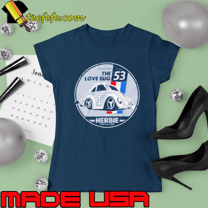 Funny racing spirit the love bug herbie 53 s Ladies tee Funny racing spirit the love bug herbie 53 s Ladies tee