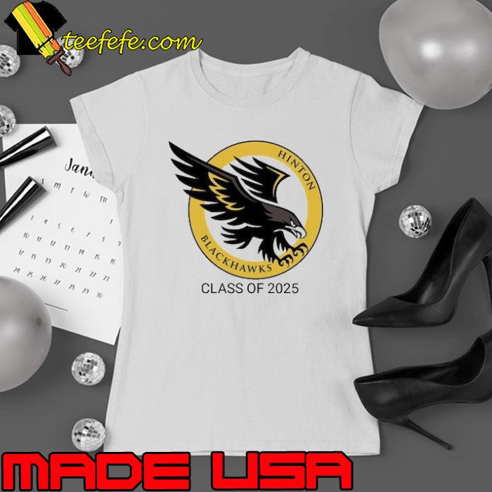 Hinton Blackhawks School Class of 2025 s Ladies tee Hinton Blackhawks School Class of 2025 s Ladies tee