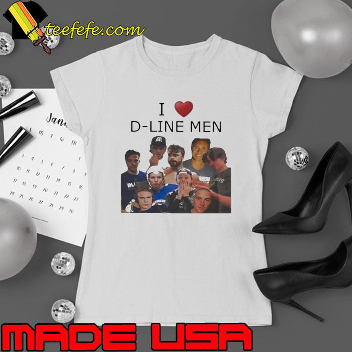 I love d-line men s Ladies tee I love d-line men s Ladies tee