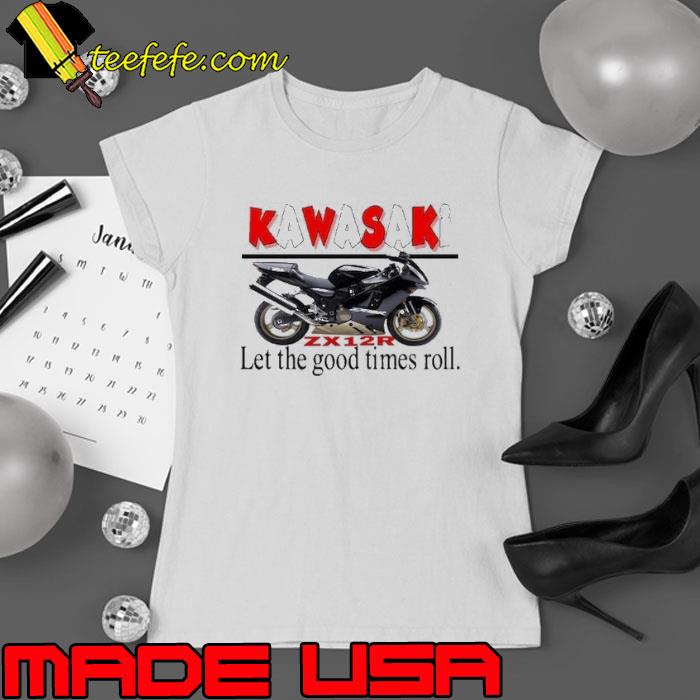 Kawasaki let the good times roll s Ladies tee Kawasaki let the good times roll s Ladies tee