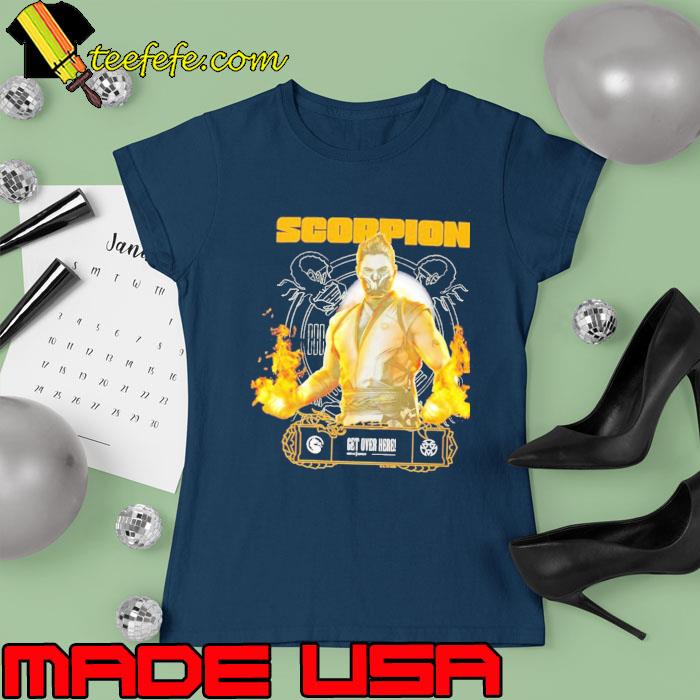Kombat 1 Scorpion get over here s Ladies tee Kombat 1 Scorpion get over here s Ladies tee