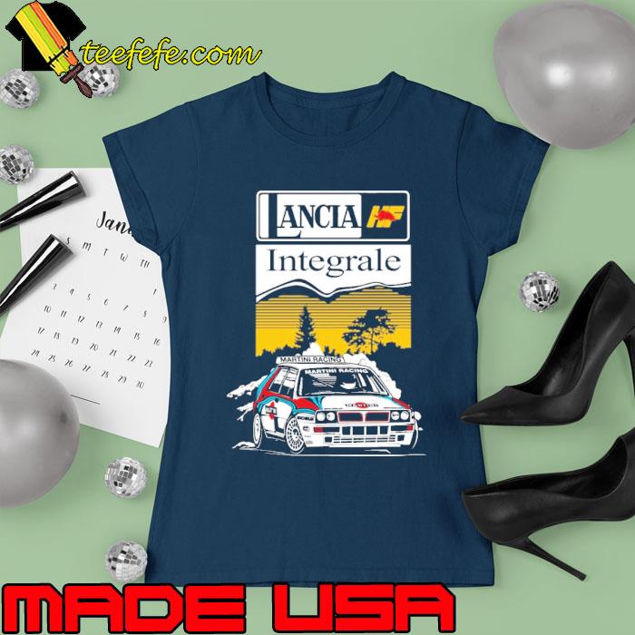 Lancia integrale martini racing s Ladies tee Lancia integrale martini racing s Ladies tee