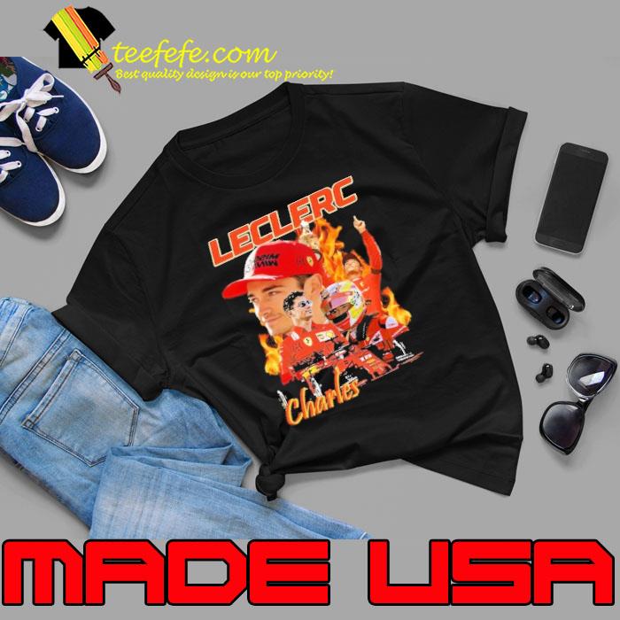 Leclerc charles nascar shirt