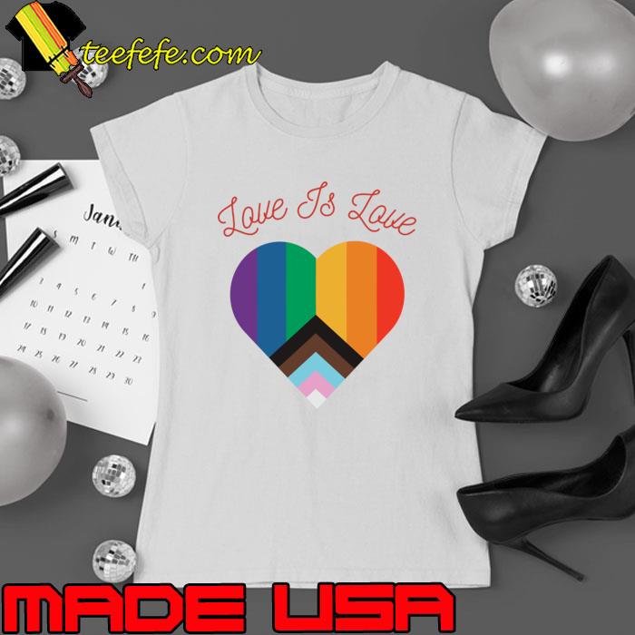 Love is love heart lgbt T-Shirt Ladies tee Love is love heart lgbt T-Shirt Ladies tee
