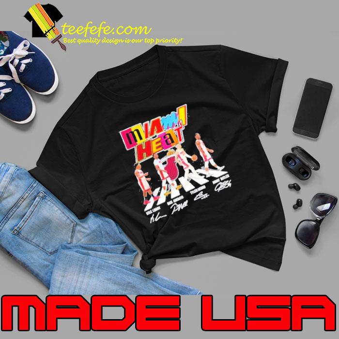 Miami Heat Kyle Lowry, Bam Adebayo, Tyler Herro and Jimmy Butler 2023 signatures s Unisex Miami Heat Kyle Lowry, Bam Adebayo, Tyler Herro and Jimmy Butler 2023 signatures s Unisex