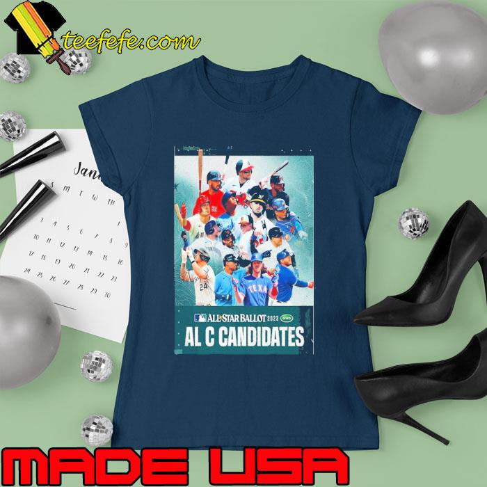 MLB All Star Ballot 2023 AL C Candidates Shirt Ladies tee MLB All Star Ballot 2023 AL C Candidates Shirt Ladies tee