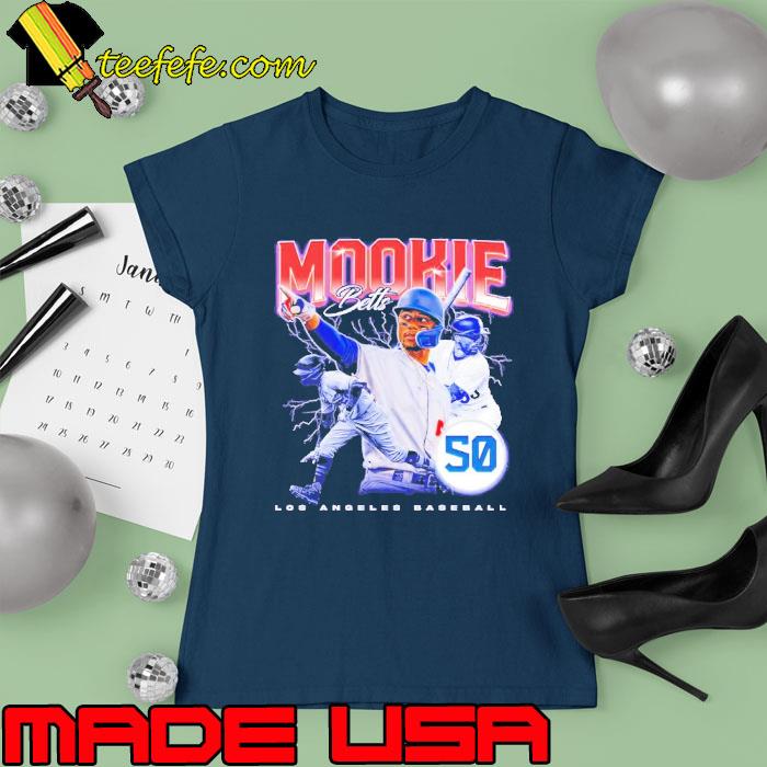 Mookie Betts Los Angeles Dodgers Signature s Ladies tee Mookie Betts Los Angeles Dodgers Signature s Ladies tee
