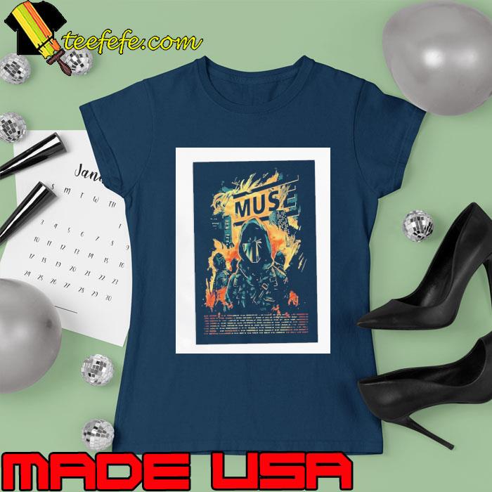 Muse wotp riot tour 2023 s Ladies tee Muse wotp riot tour 2023 s Ladies tee