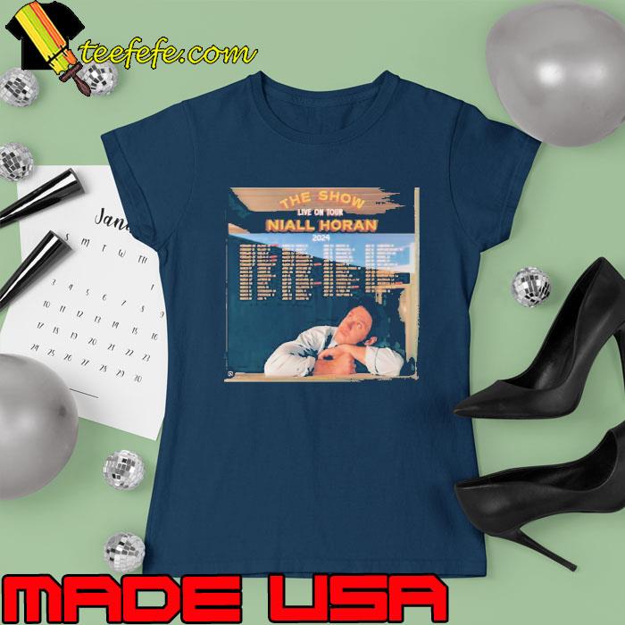 Niall Horan The Show Live On Tour Dates 2024 s Ladies tee Niall Horan The Show Live On Tour Dates 2024 s Ladies tee