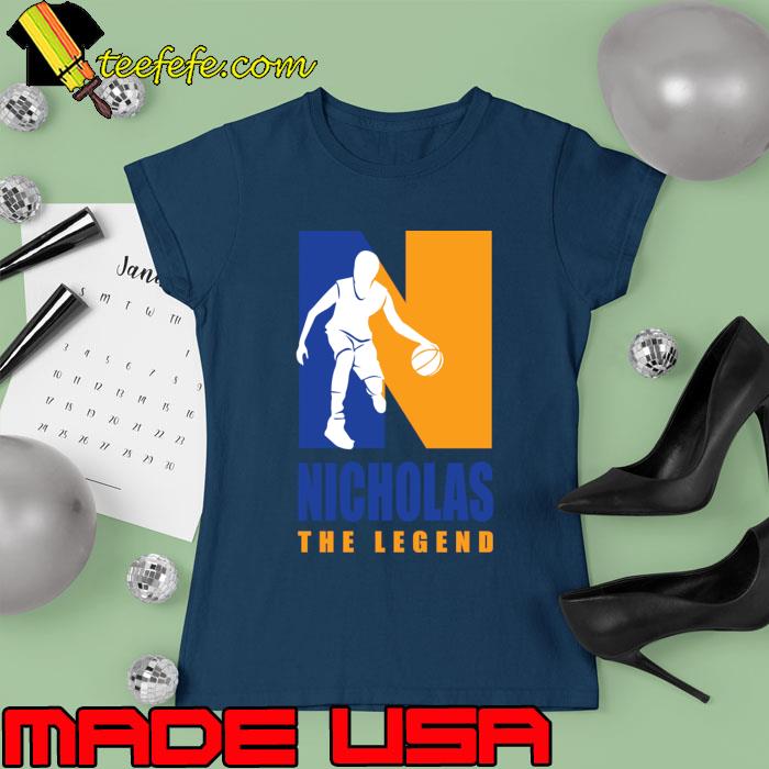 Nice customer Nicholas Basketball Players T-Shirt Ladies tee Nice customer Nicholas Basketball Players T-Shirt Ladies tee