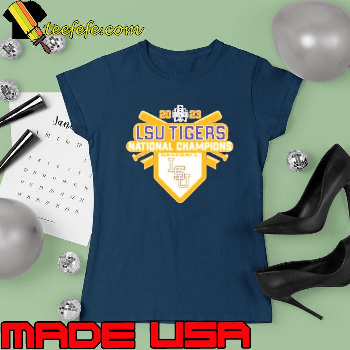 Nice lSU Tigers 2023 NCAA Men’s Baseball College World Series Champions Shirt Ladies tee Nice lSU Tigers 2023 NCAA Men’s Baseball College World Series Champions Shirt Ladies tee