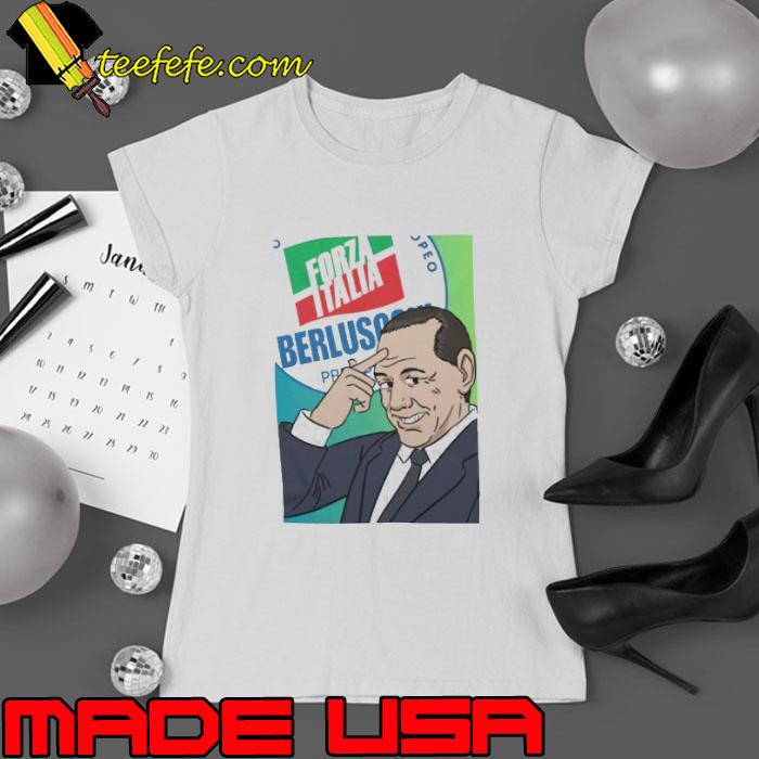 Nice rIP The Playboy Prime Minister Silvio Berlusconi s Ladies tee Nice rIP The Playboy Prime Minister Silvio Berlusconi s Ladies tee
