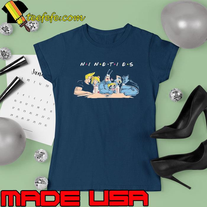 Nineties Johnny Bravo and friends s Ladies tee Nineties Johnny Bravo and friends s Ladies tee
