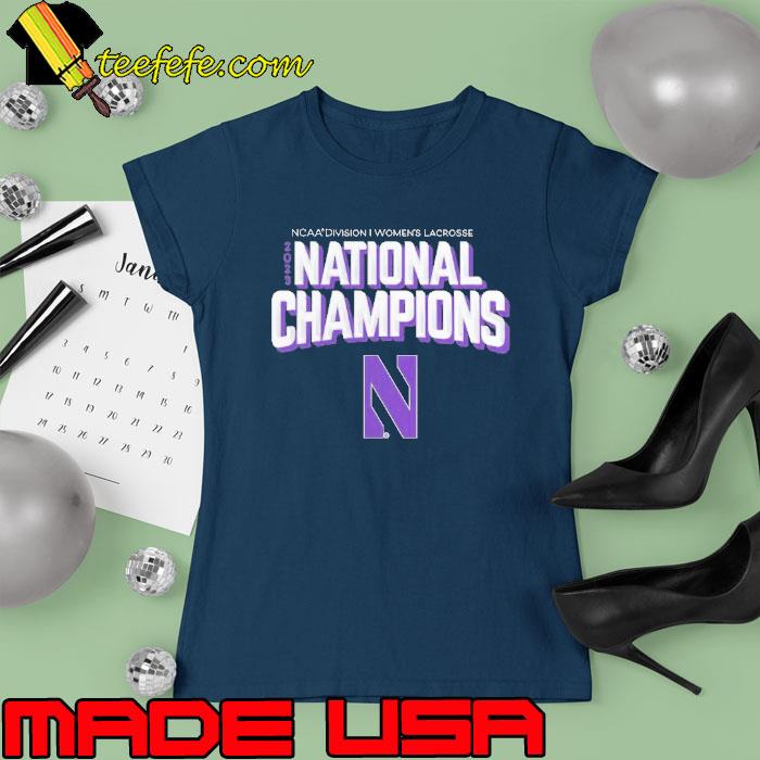 Northwestern Wildcats 2023 NCAA Women’s Lacrosse National Champions s Ladies tee Northwestern Wildcats 2023 NCAA Women’s Lacrosse National Champions s Ladies tee