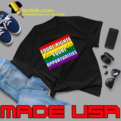 Official equal Rights Equal Opportunities LGBTQ-Rights Pride Month T-Shirt