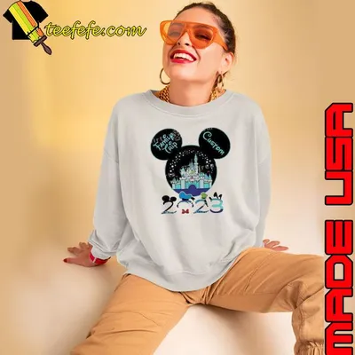 Official magic Castle in Mickey and Minnie Head With Personalized Name 2023 shirt