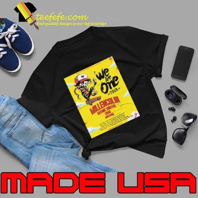 Official millencolin We Are One March 2023 Tour shirt