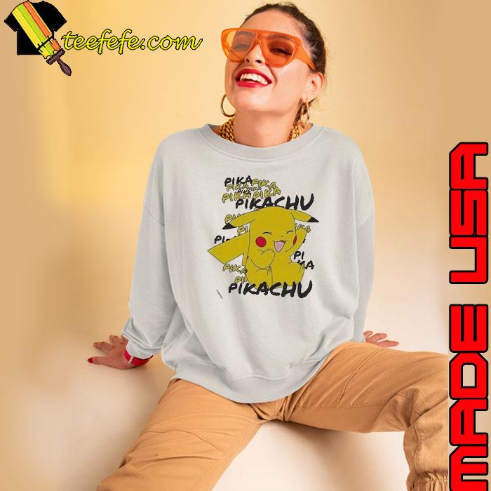 Official pokemon Pikachu Cracks A Joke Extra Soft shirt